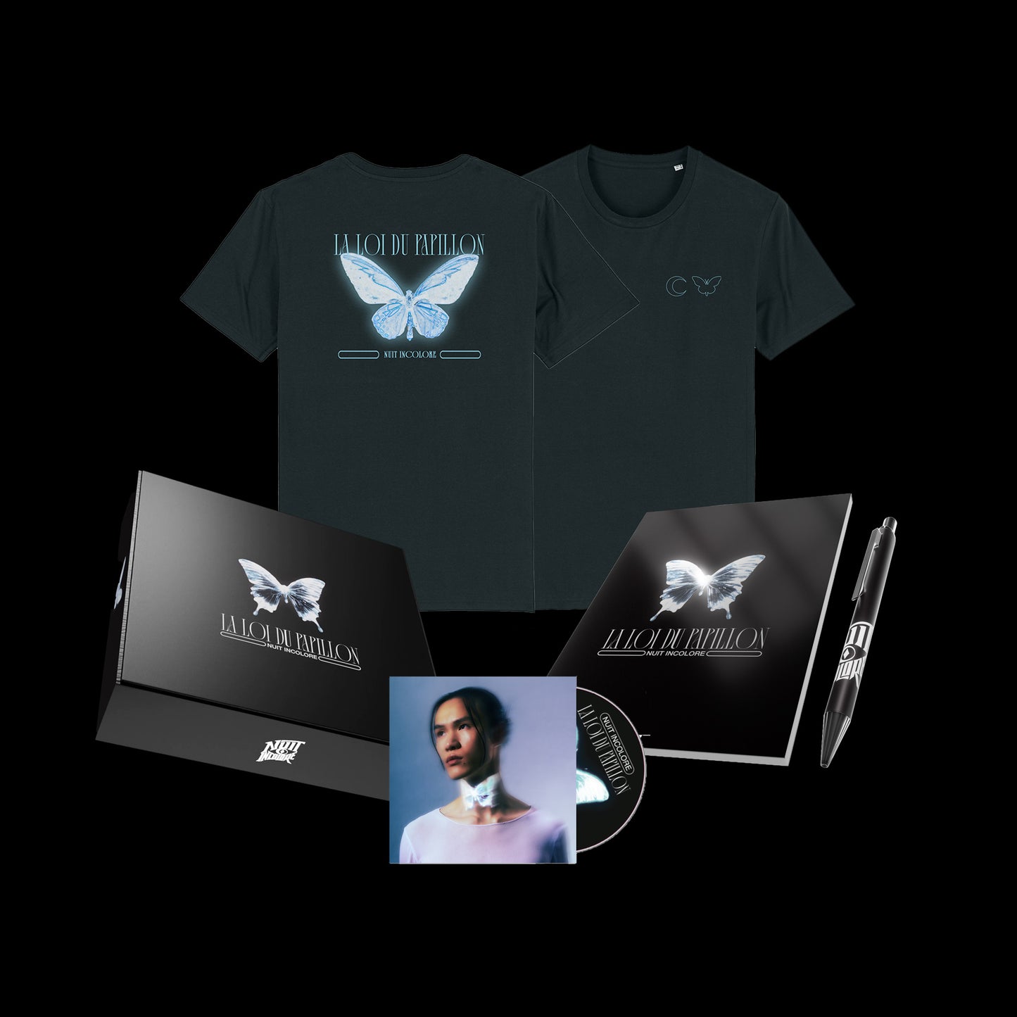 COFFRET COLLECTOR édition limitée | Nouvel album La loi du papillon | Nuit Incolore