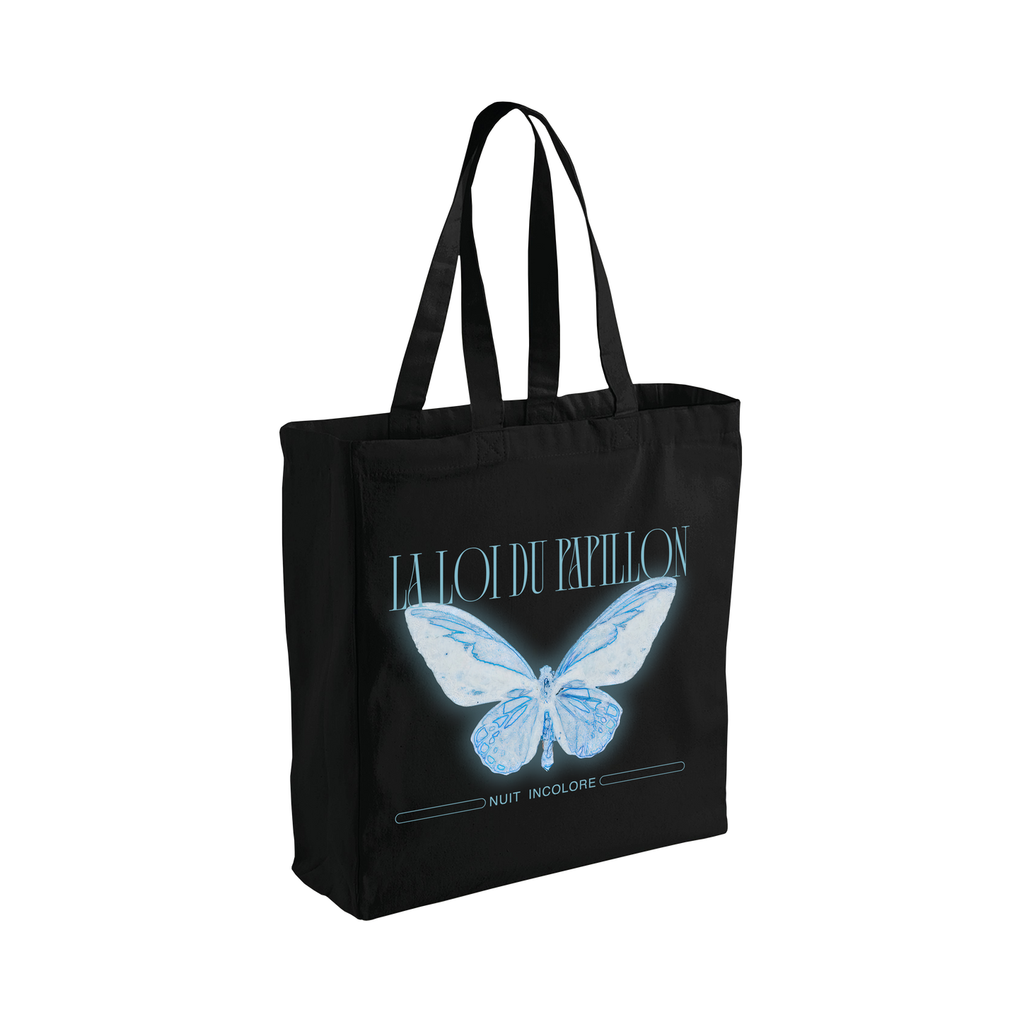 Tote bag | La Loi du Papillon | Nuit Incolore