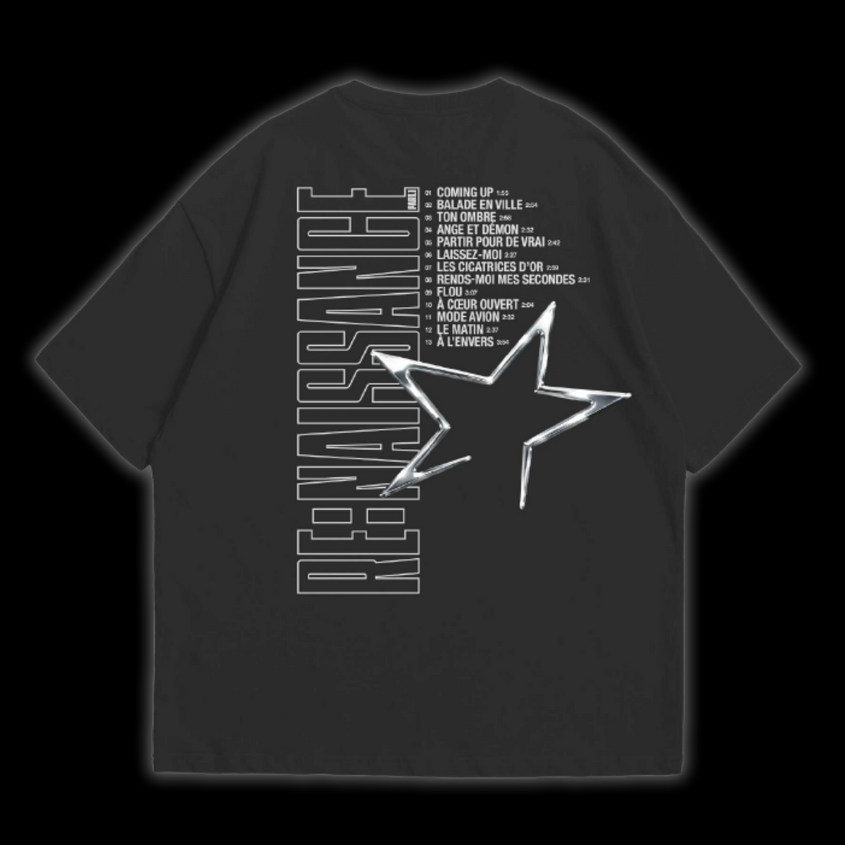 Pack CD ou Vinyle édition limitée argentée & T-shirt ou hoodie | Re:Naissance Part.1