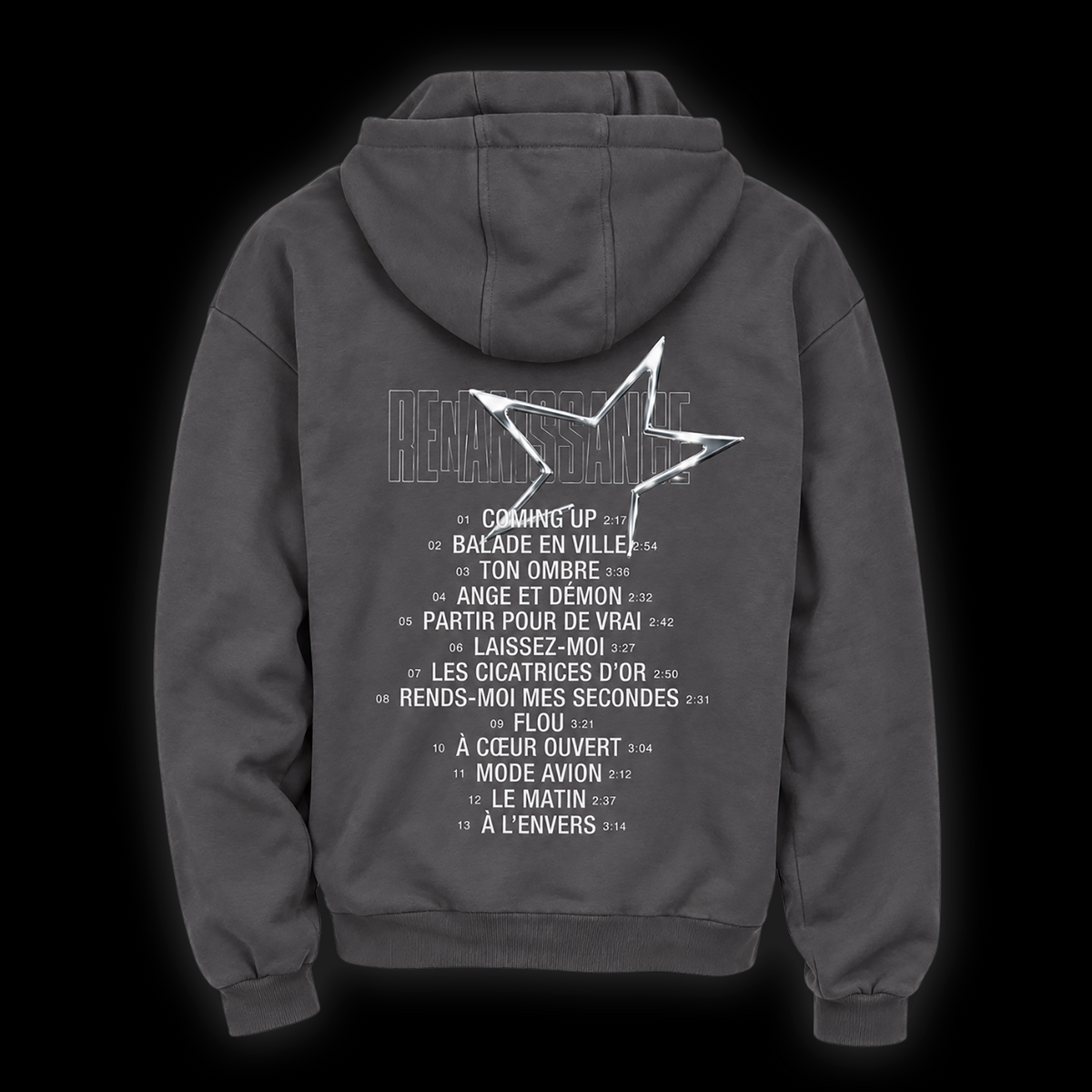 Pack CD ou Vinyle édition limitée argentée & T-shirt ou hoodie | Re:Naissance Part.1