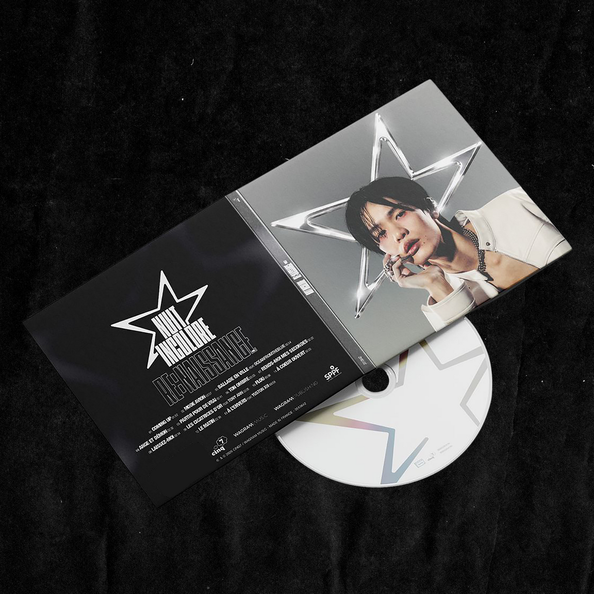Pack CD ou Vinyle édition limitée argentée & T-shirt ou hoodie | Re:Naissance Part.1
